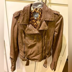 Brown Leather Jacket